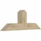 Ekena Millwork Portland Rough Sawn Timber Gable Bracket, Douglas Fir, 48"W x 18"H x 6"D x 6"F, 9/12 Pitch GBW048X18X0606POR00RDF - alternate 5